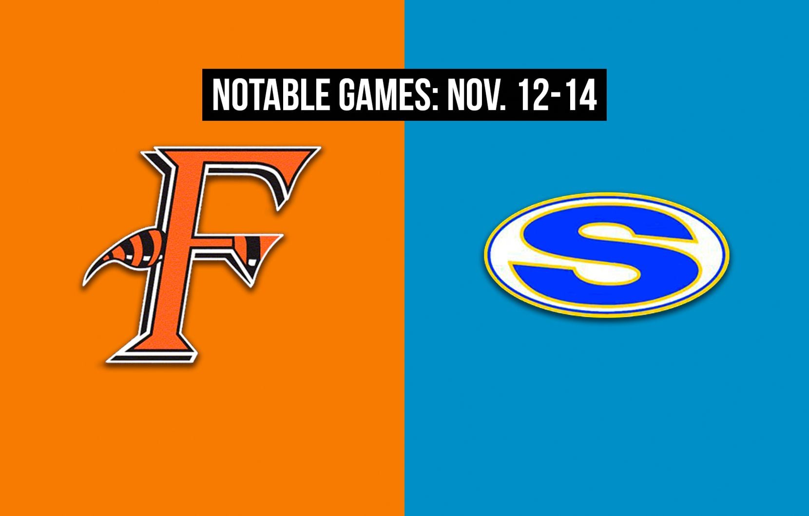 Notable games for the week of Nov. 12-14 of the 2020 season: Ferris vs. Sunnyvale.
