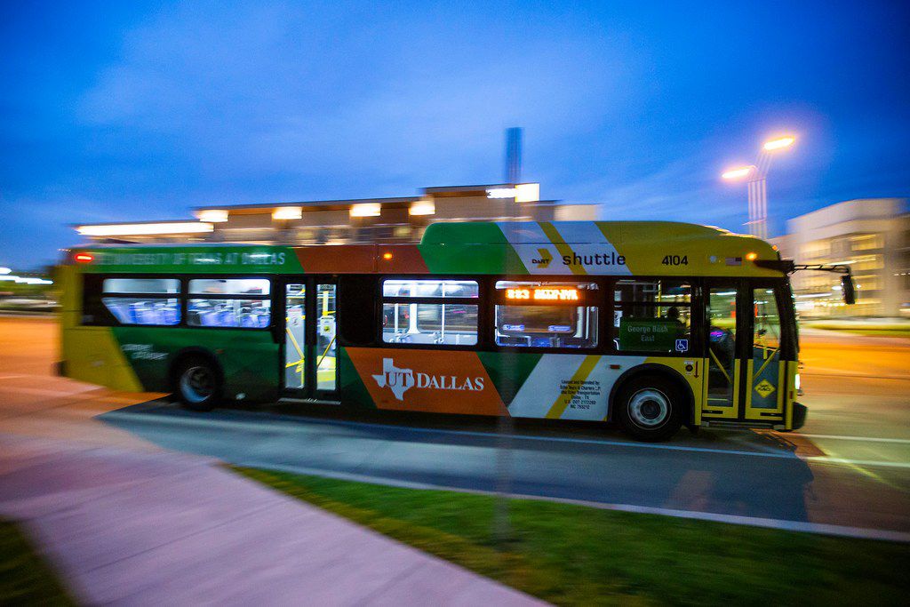 In 2008, the University of Texas at Dallas had no bus service. Now, it has hundreds of...