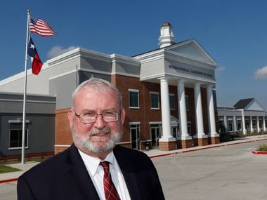 Eddie Conger, Superintendent at the International Leadership of Texas Keller-Saginaw High...