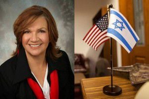  Rep. Molly White, R-Belton, put an Israeli flag on her office desk to greet Texas Muslims...