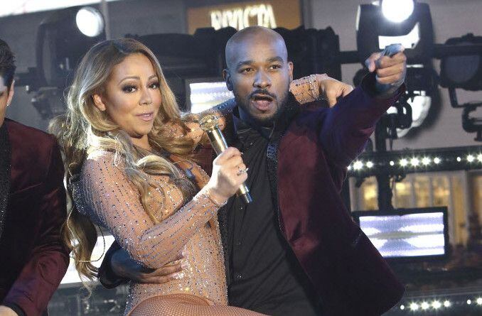 Mariah Carey se presentó en el la fiesta de Año Nuevo en Times Square, el 31 de diciembre de...