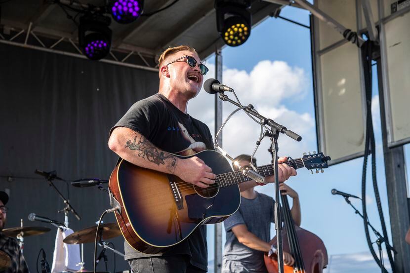 Zach Bryan performs at the Railbird Music Festival in 2021. Bryan has been added to the...