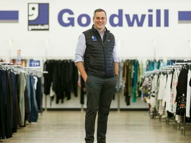 Goodwill Industries of Dallas CEO Tim Heis at the new Goodwill in Plano, which opened in June. A new store in Denton will open in May and there are plans for more in Dallas, Collin and Denton counties. Heis joined Goodwill from Neiman Marcus in September 2019.