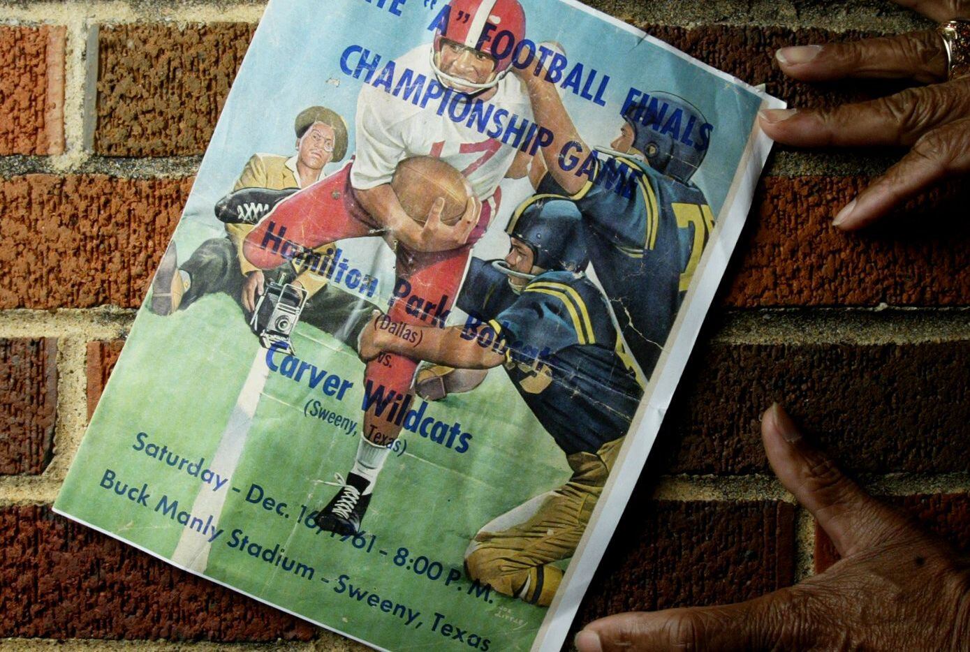 In 1961, Hamilton Park High School, an all-Black school in Richardson ISD, won the city's first state football championship, in what was then called the Prairie View Interscholastic League. Author Michael Hurd will take part in a live virtual event for the Allen Public Library on May 13 to discuss the largely unknown history of Black high school football in Texas.
