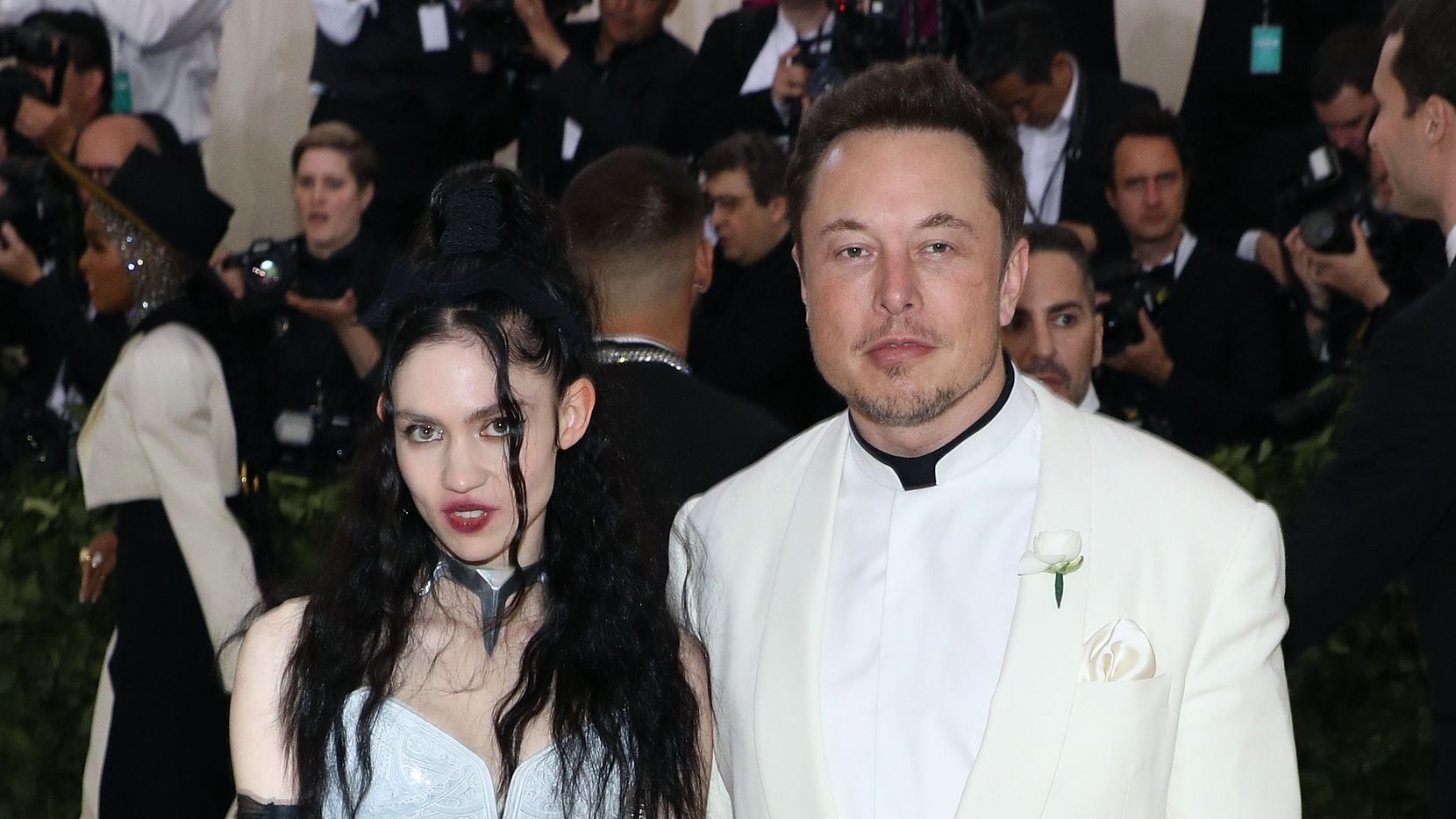 Grimes junto a Elon Musk tienen dos hijos.