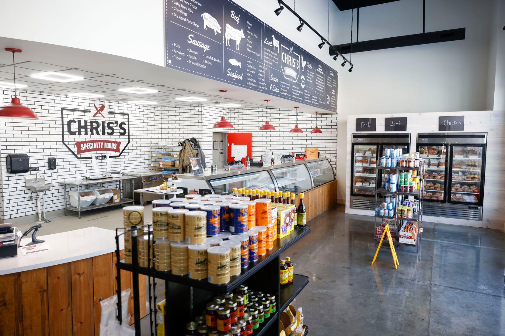 Chris's Specialty Foods in Frisco offers a variety of grab-and-go meals and condiments.
