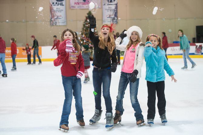 Skaters can celebrate Thanksgiving on the ice at Allen Event Center. The event features...