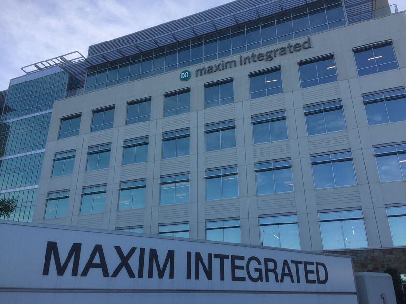 This is Maxim's new building in Addison, only a mile or so away from its old campus in...