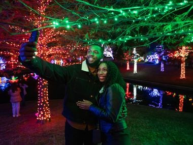 With 550 lighted trees, Vitruvian Nights makes a striking backdrop for selfies. Stroll...