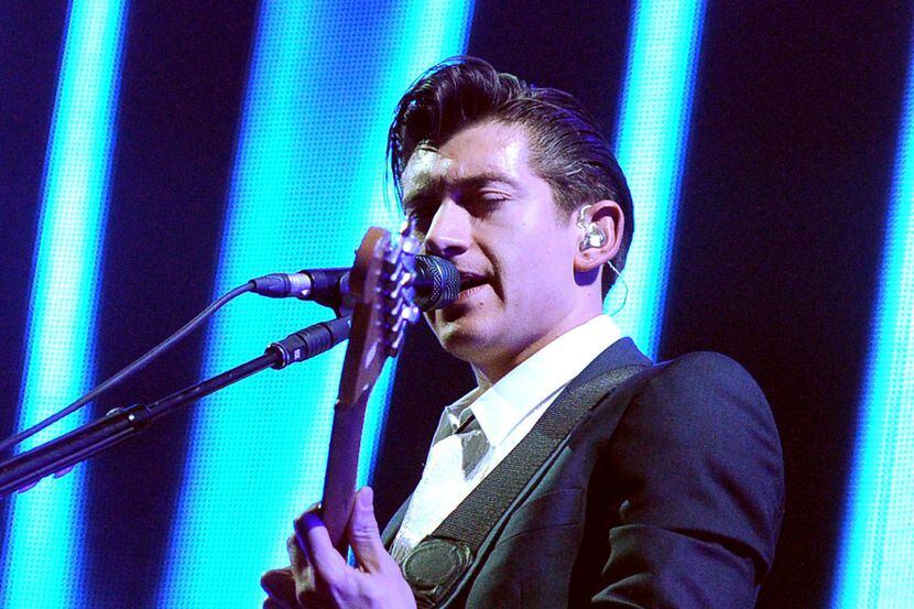 Alex Turner of the Arctic Monkeys. -- GETTY IMAGES