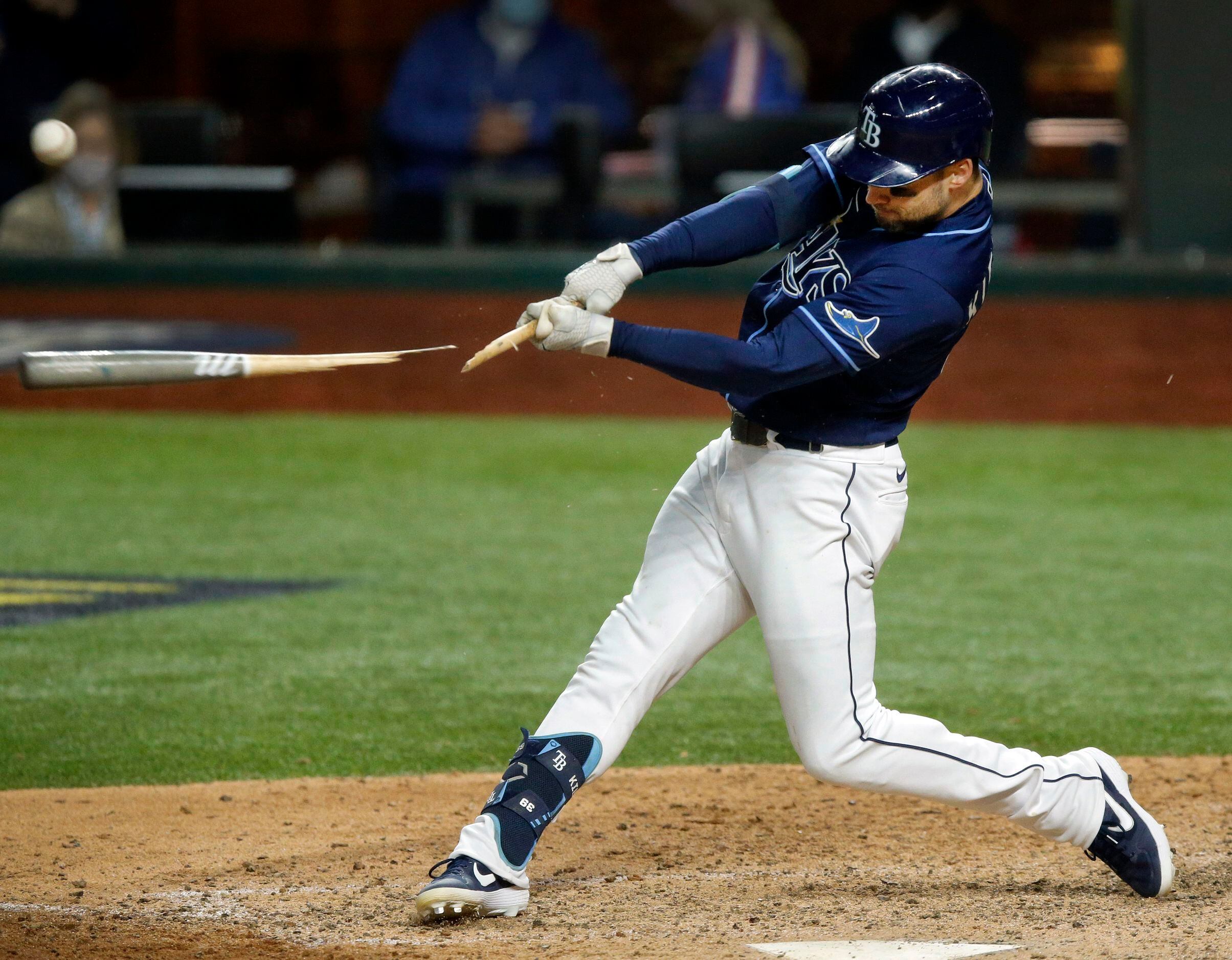 Photos: Randy Arozarena lays on home plate after game-winning run