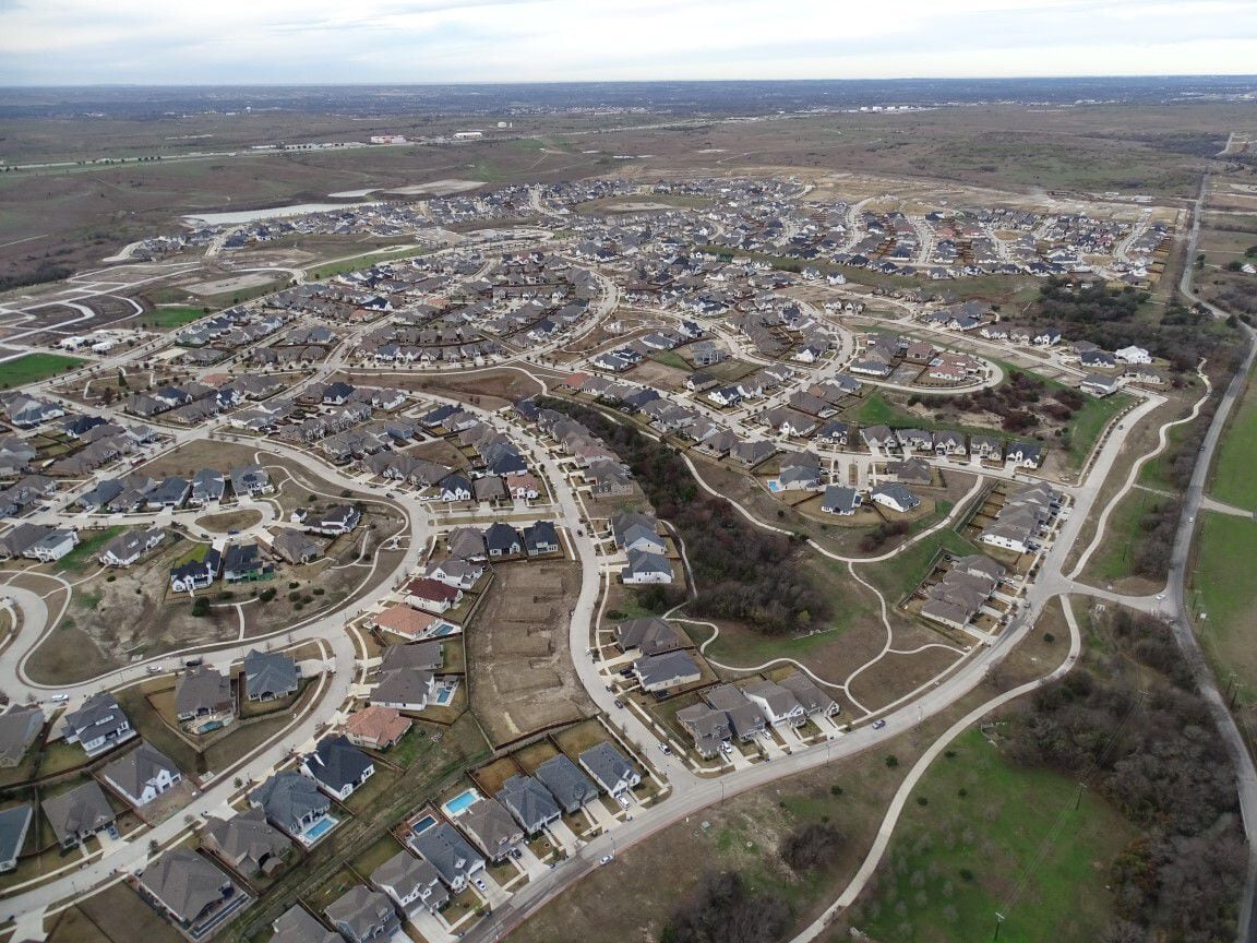 The Walsh community west of Fort Worth will eventually include up to 4,000 homes.