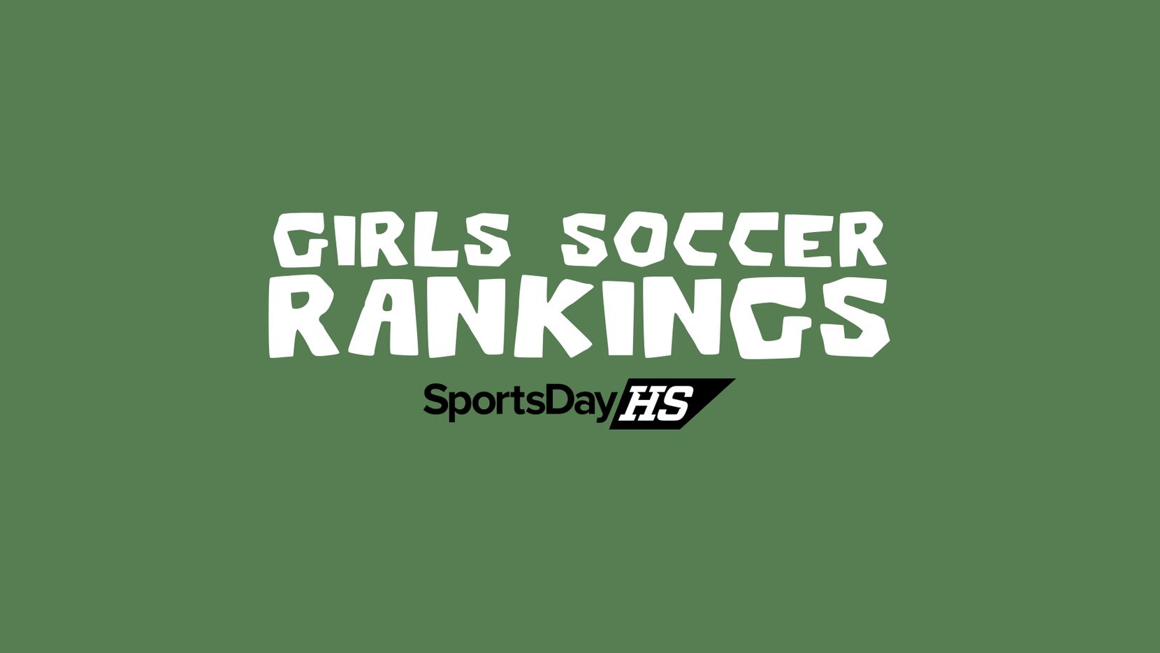 Girls soccer rankings.