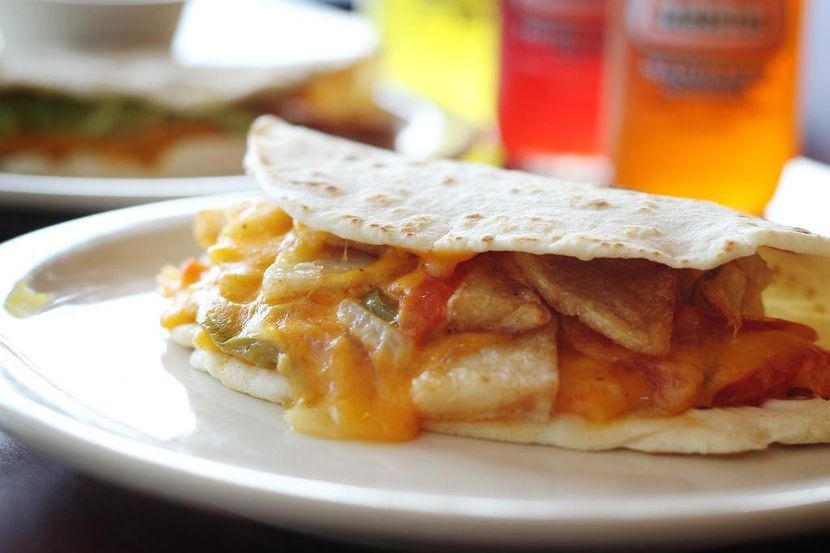 Un breakfast taco de Taco Haven. El breakfast taco podría convertirse en el desayuno oficial...
