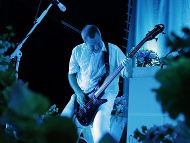 Bassists Billy Gould and Faith No More performed at South Side Ballroom on Monday, July 27,...