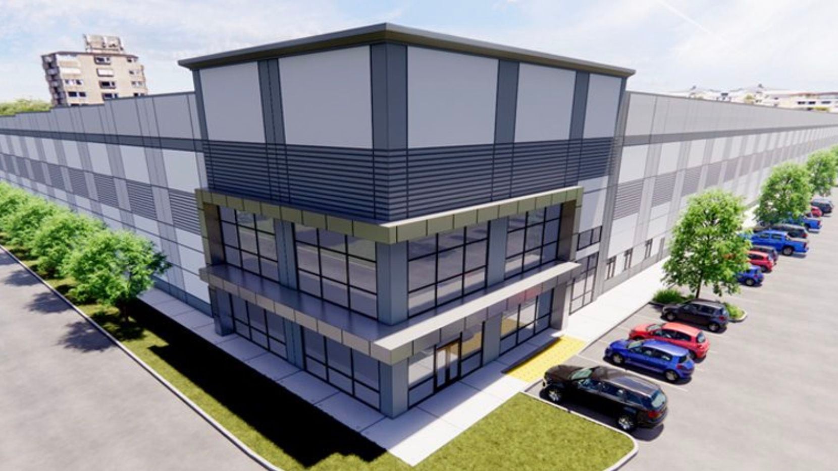 Construction firm ARCO/Murray is building a four-warehouse business park in Grapevine.