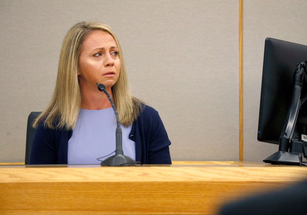 Amber Guyger sobbed on the stand Friday while recounting the night of Sept. 6, 2018, when...