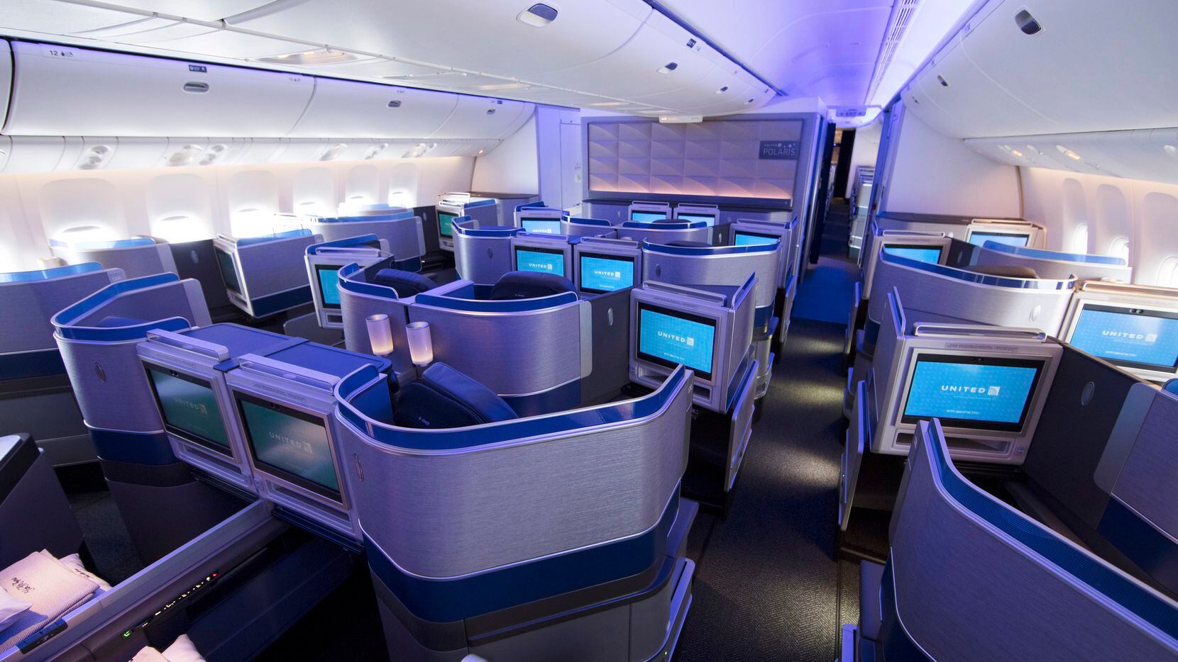 United Airlines New Luxury Polaris Cabin Grounded With