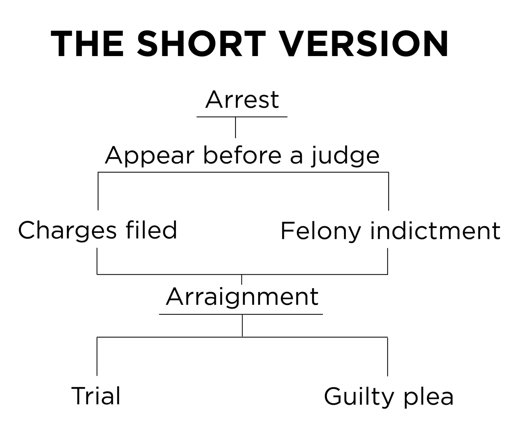 Arrest Process Flow Chart