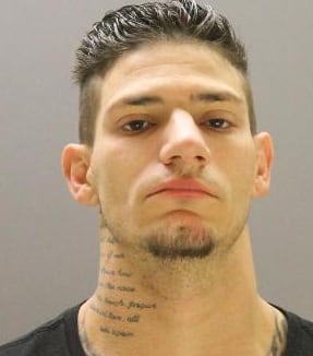 Chase Allen Porn - Gay porn star with Nazi tattoos arrested in meth raid that ...