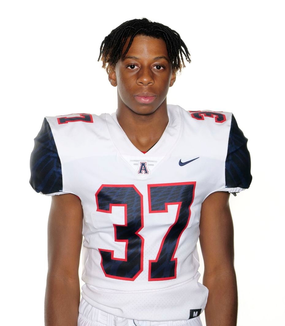 Marquel Ellis, Jr., 16, an Allen High School football player, who police say was fatally shot at a party in Plano, Texas late Saturday, Nov. 16, 2019.