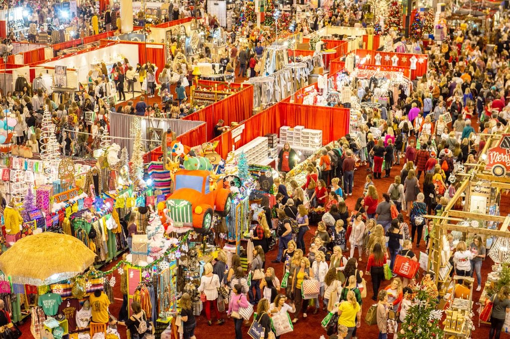 The Houston Ballet Nutcracker Market attracts more than 100,000 people during the annual four-day event in November.