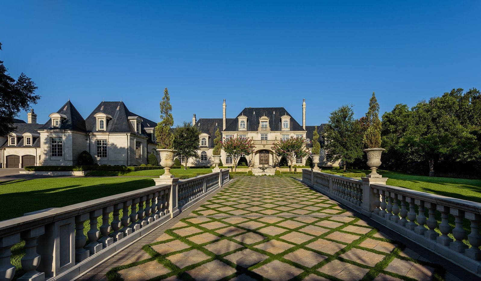 The more than four-acre estate on Strait Lane is one of Dallas' largest.