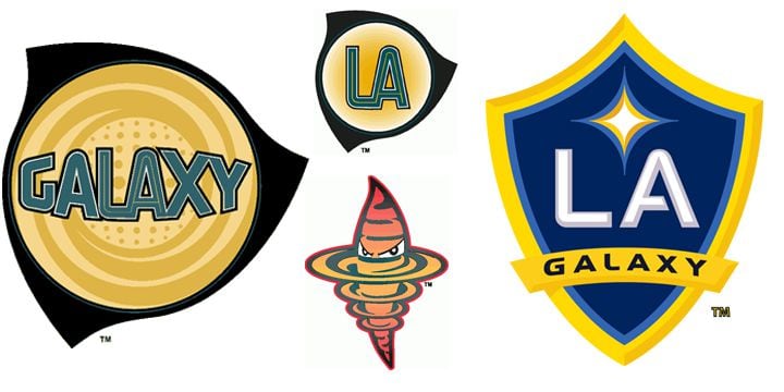 LA Galaxy logos