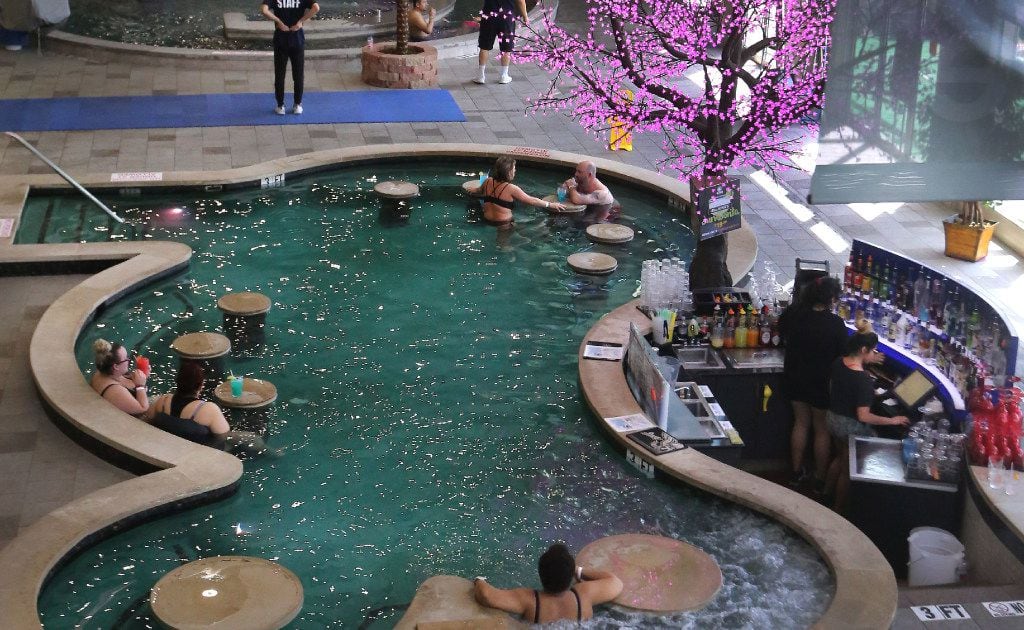 Group Nude Pool Party - Don't be afraid to get naked and spend all day at King Spa