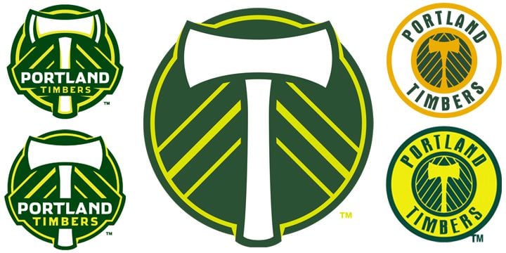 Portland Timbers logos