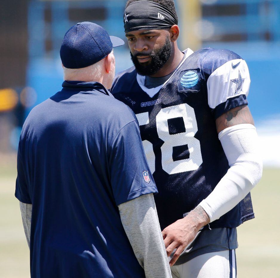 Cowboys De Damontre Moore Receives Two Game Suspension From Nfl