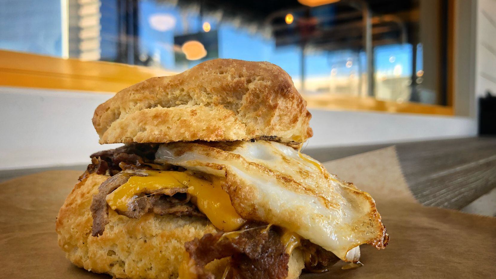 If this Steak & Egg Sandwich could talk, what would it say?