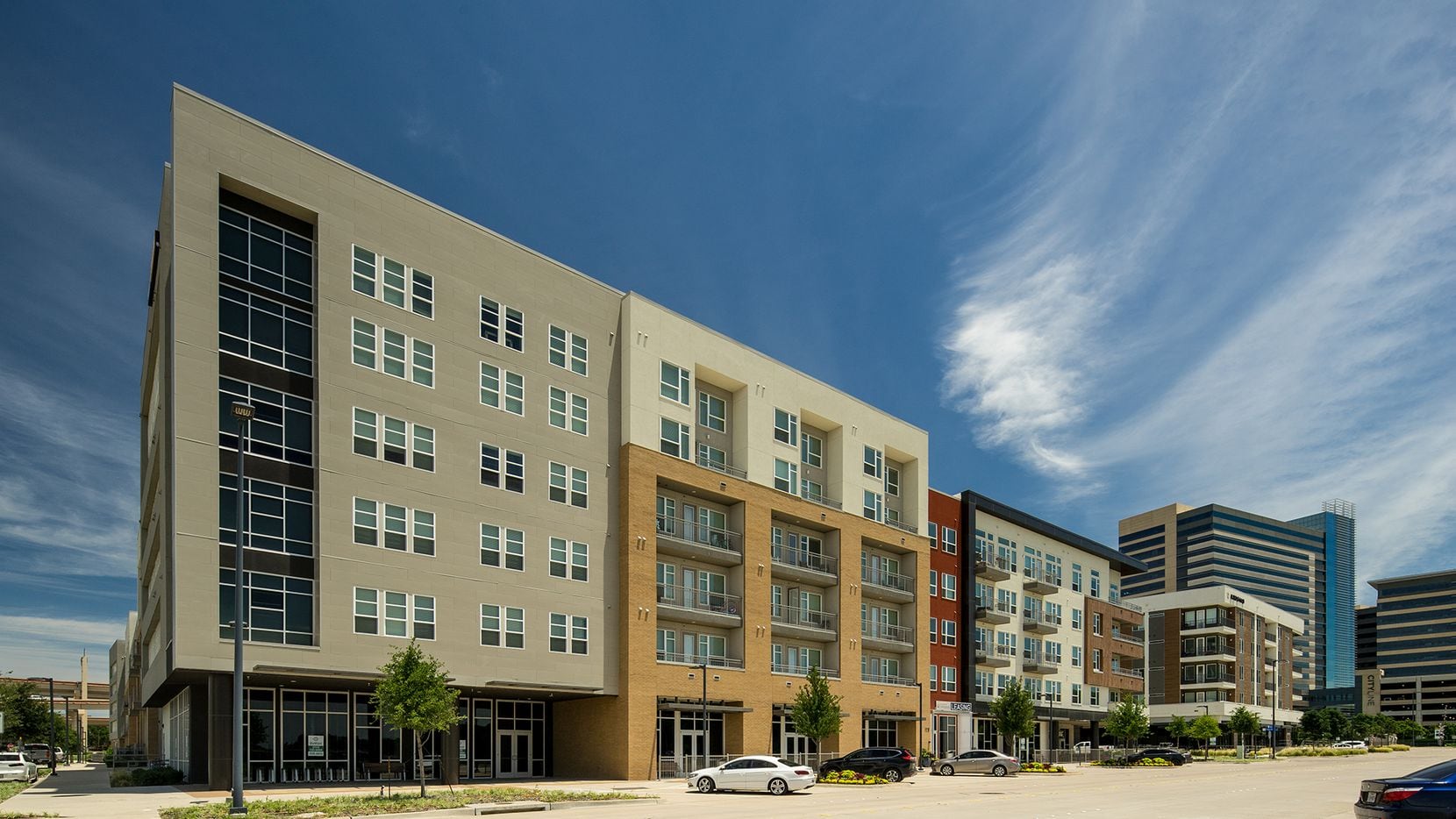 The Alexan Crossings apartments in Richardson's CityLine project have sold to Sync Residential.