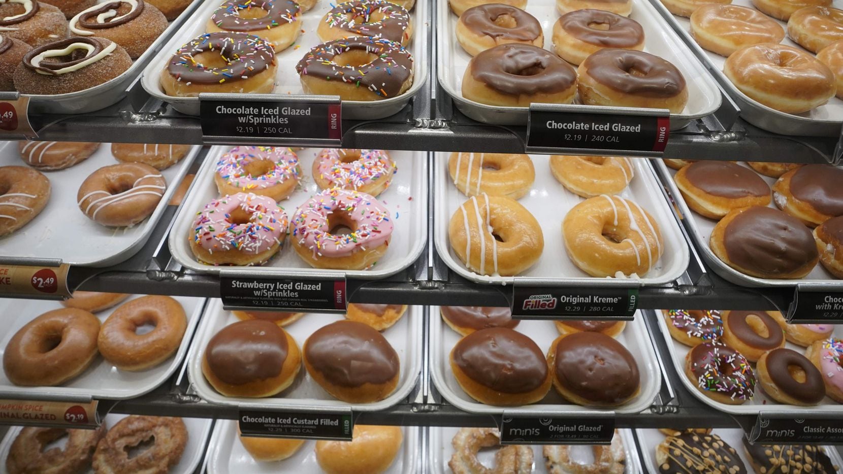 Krispy Kreme, the shop known for its hot glazed doughnuts, has temporarily closed most of...