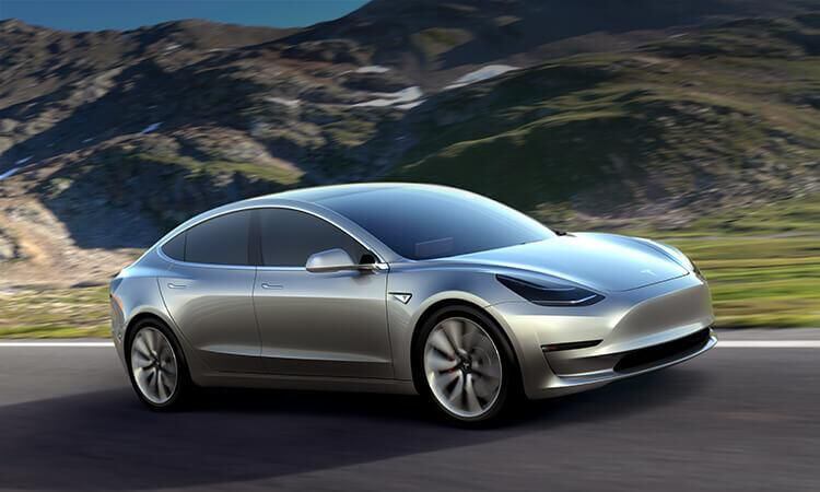 Tesla Model 3, vehículo totalmente eléctrico(CORTESIA TESLA)
