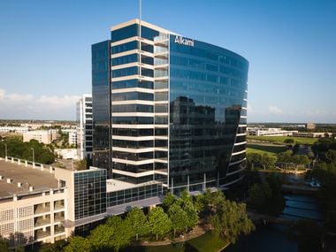 The Plano headquarters of digital banking technology firm Alkami Technology.