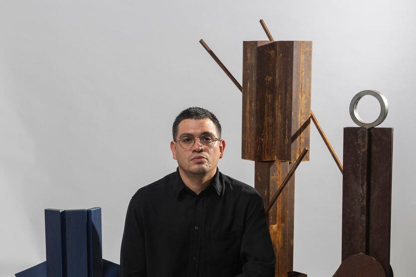 Dallas artist Felipe Velez found his passion for welding after an art workshop in high...