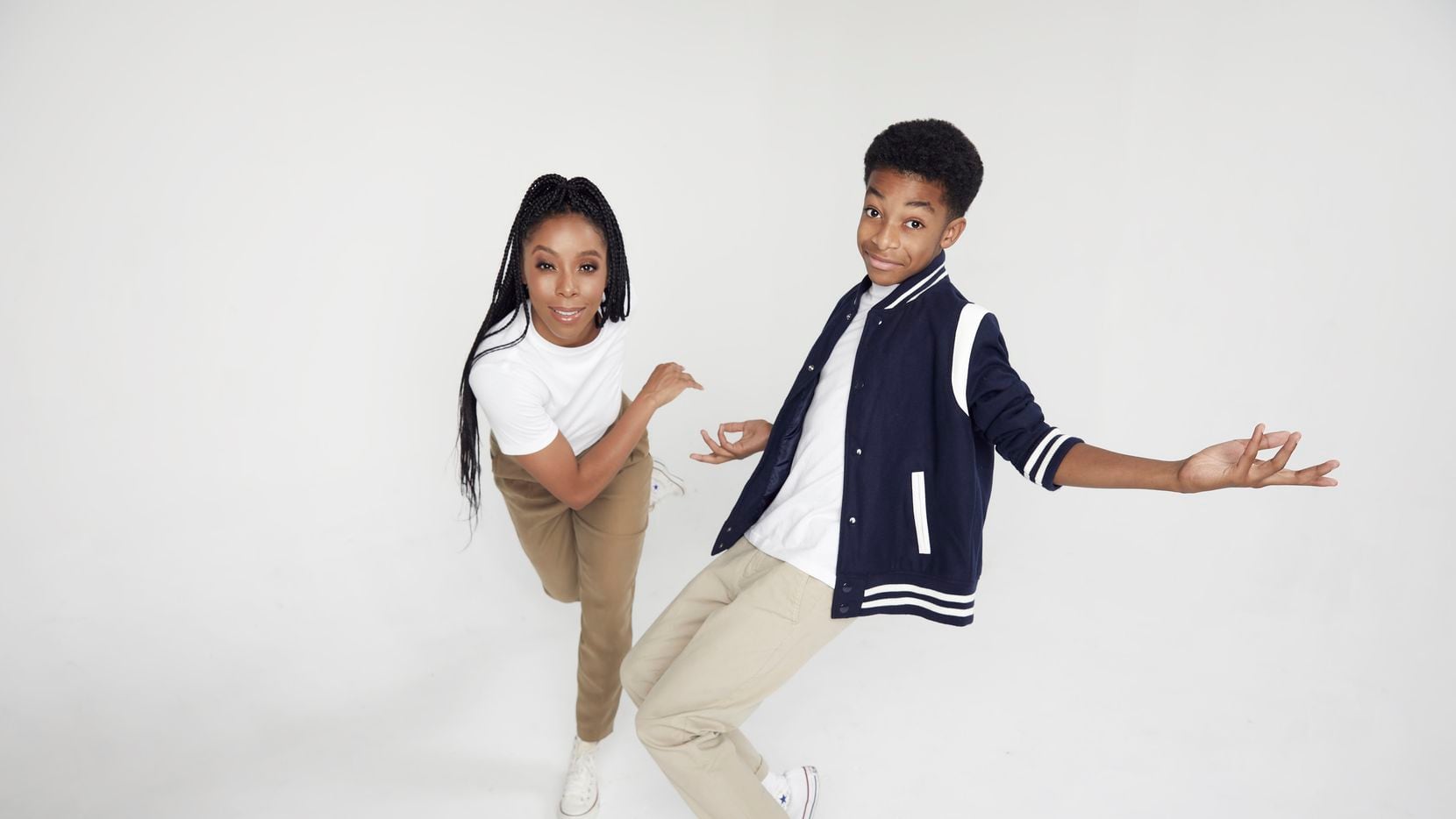 Brittany Perry-Russell and her 14-year-old son, Isaiah Russell-Bailey, star in director Robert Rodriguez’s new Netflix film, "We Can Be Heroes."
