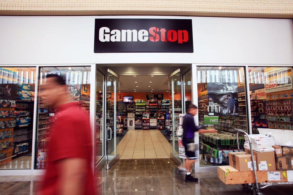 NorthPark Center GameStop store front, on May 23, 2013 in Dallas.