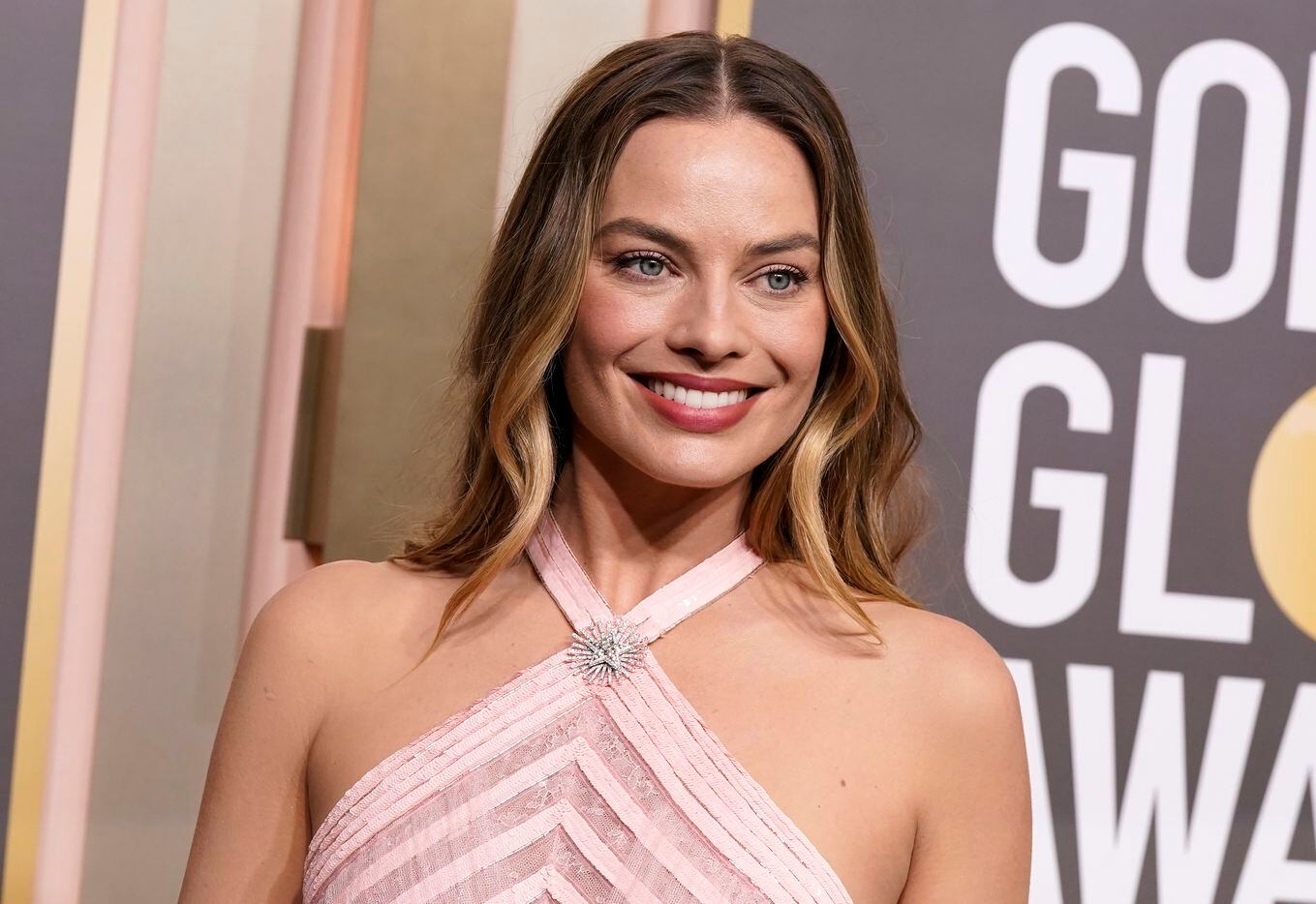 Margot Robbie arrives at the 80th annual Golden Globe Awards at the Beverly Hilton Hotel on...