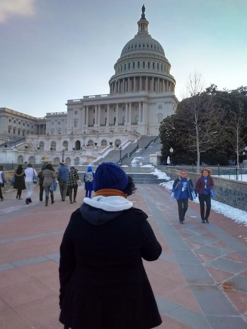 Alex Hernández llevó al Capitolio de Washington su lucha para prevenir el cáncer de colon,...