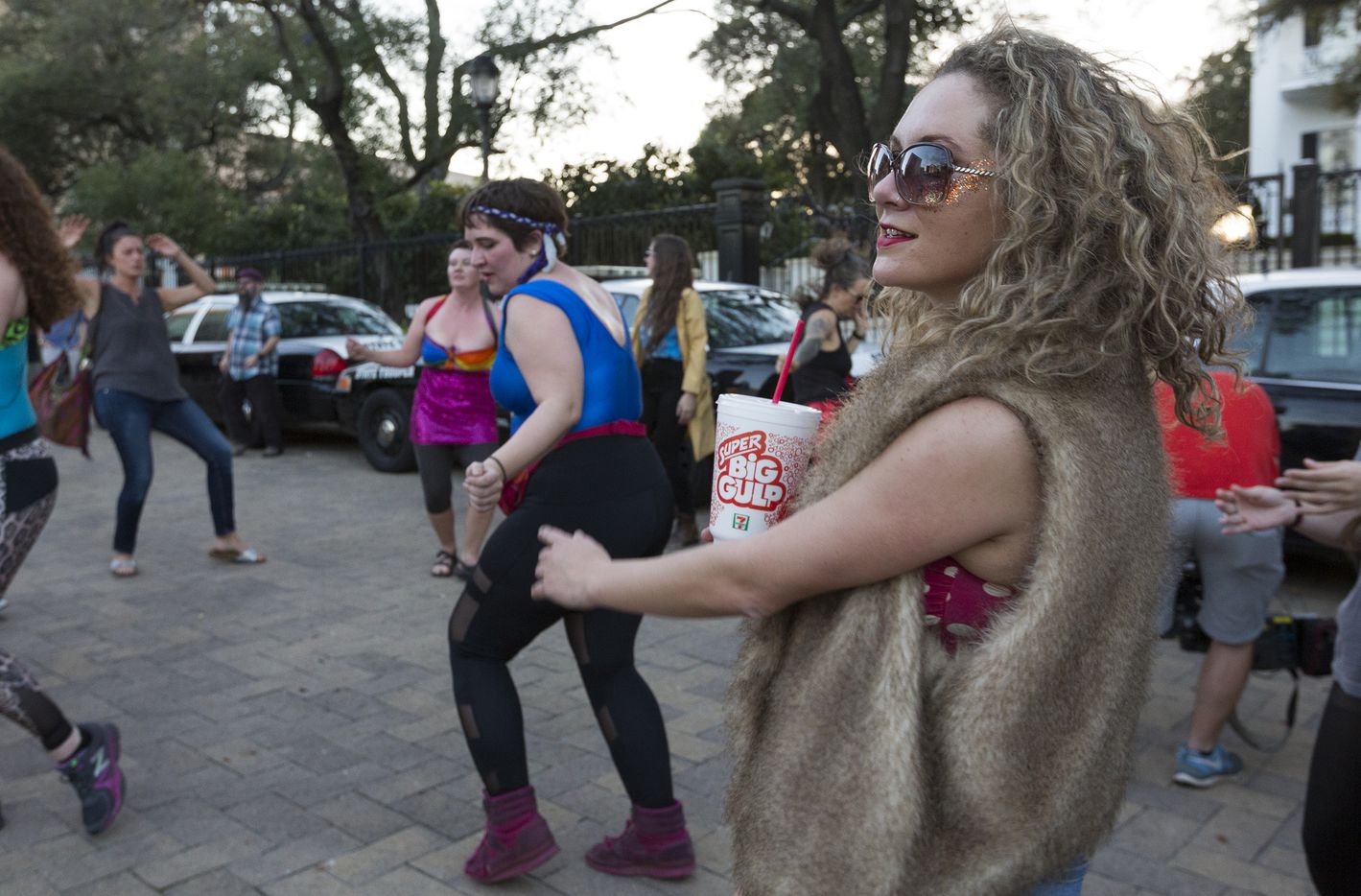 Photos Queer Dance Freakout Protests Bathroom Bill At Texas Governor S Mansion