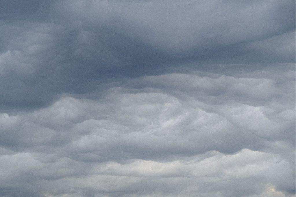 Swift cloud formations move over Dallas on Friday, October 12, 2018. (Marcia L. Allert/The Dallas Morning News)