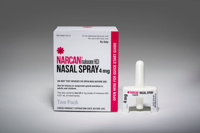 Narcan delivers the drug as a nasal spray and can cost between $50 and $90 a dose.