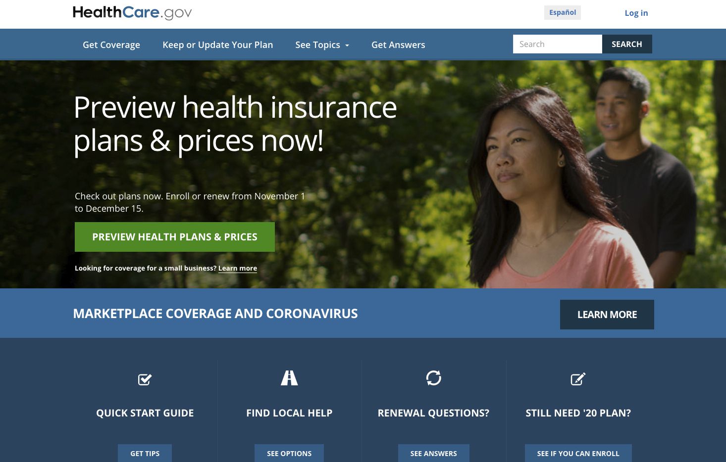 Nearly half a million Texans have added insurance coverage through HealthCare.gov since the...