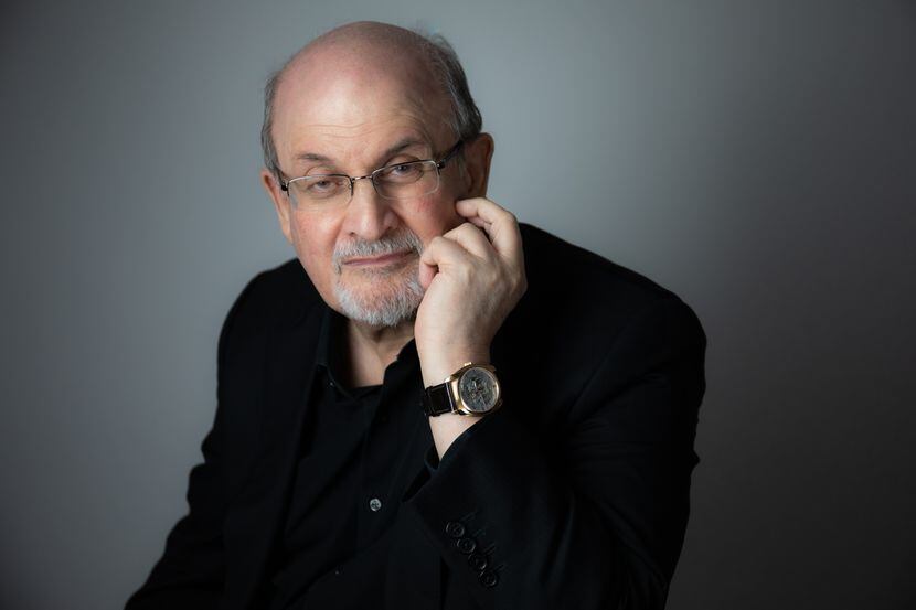 El escritor Salman Rushdie, autor del libro “Quichotte“, una versión moderna de El Quijote.
