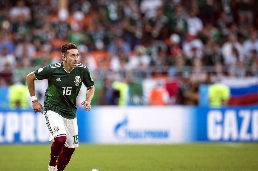Héctor Herrera será pieza fundamental en el mediocampo de la selección mexicana.