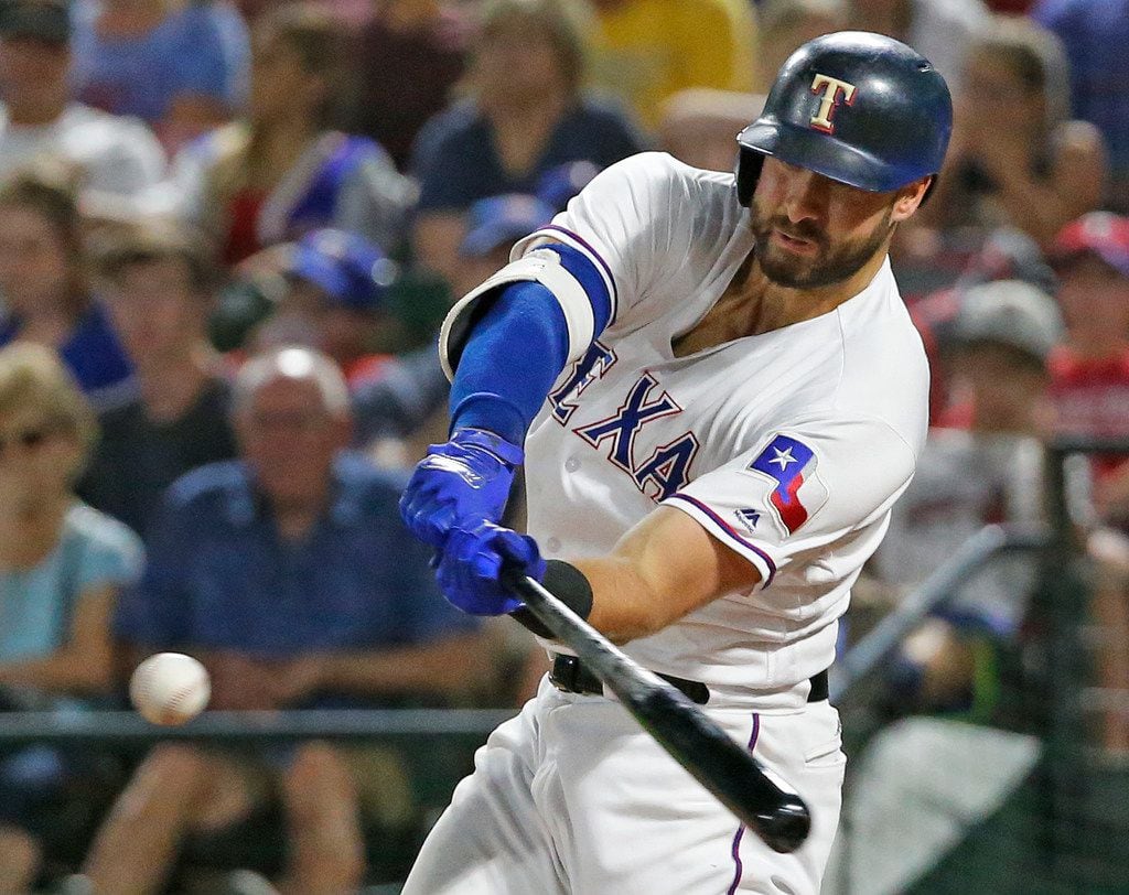 Texas Rangers first baseman Joey Gallo (13) is pictured during the Chicago White Sox vs. the...