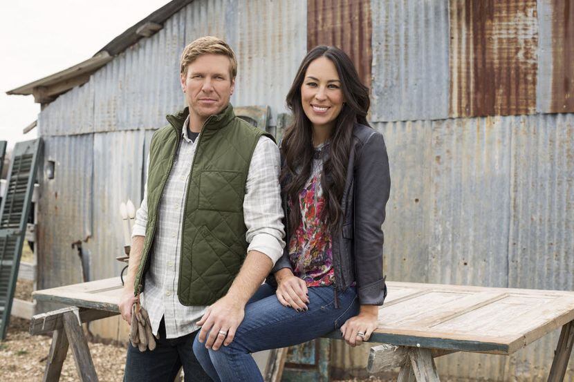 Chip and Joanna Gaines of HGTV's Fixer Upper. 