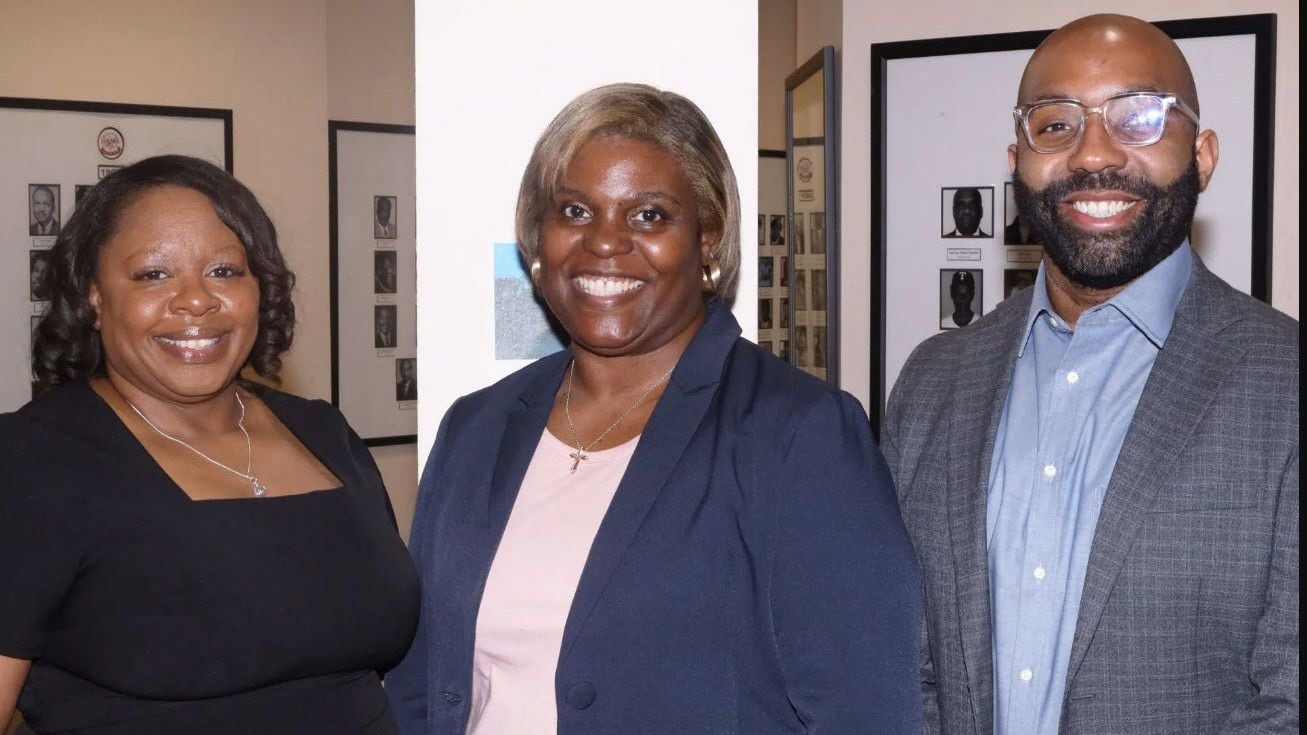 A photo of the chairs of Bank of America’s Black Professionals Group — Jacquelyn Vitosh,...